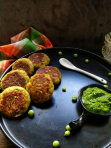 Peas Soya Tikki