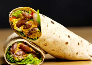 Rajma Vegetable wrap